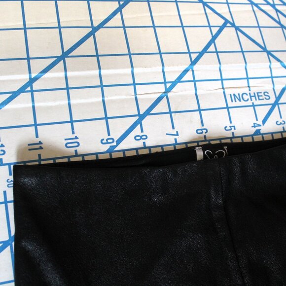 Windsor Black Pleather Sky High Leggings, XS/S - Picture 5 of 5